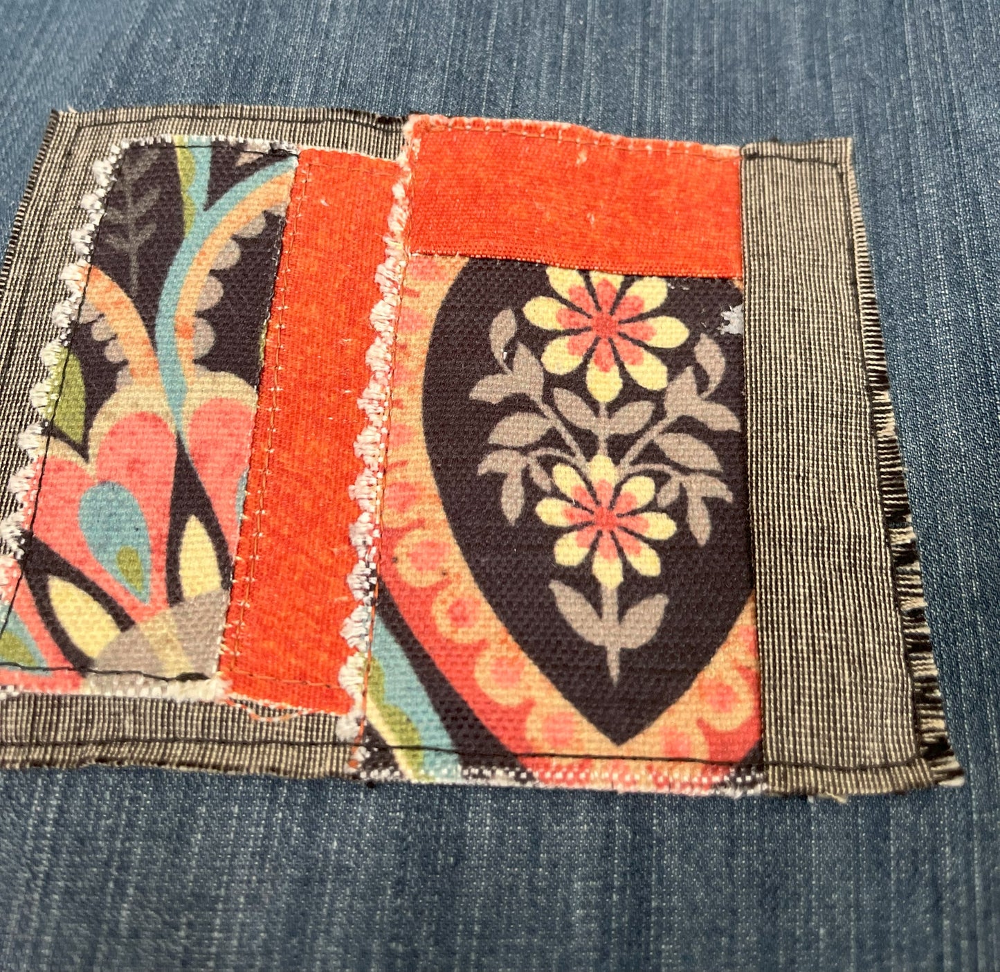 Geo-Retro Cropped Customized Jeans