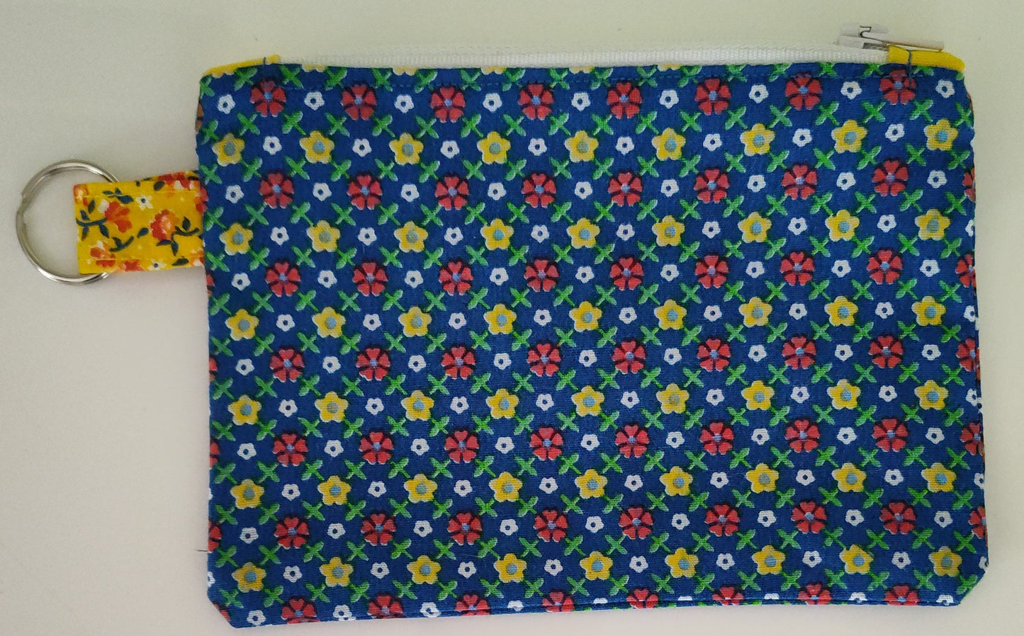 Square Zippered Pouch -- Color Varies