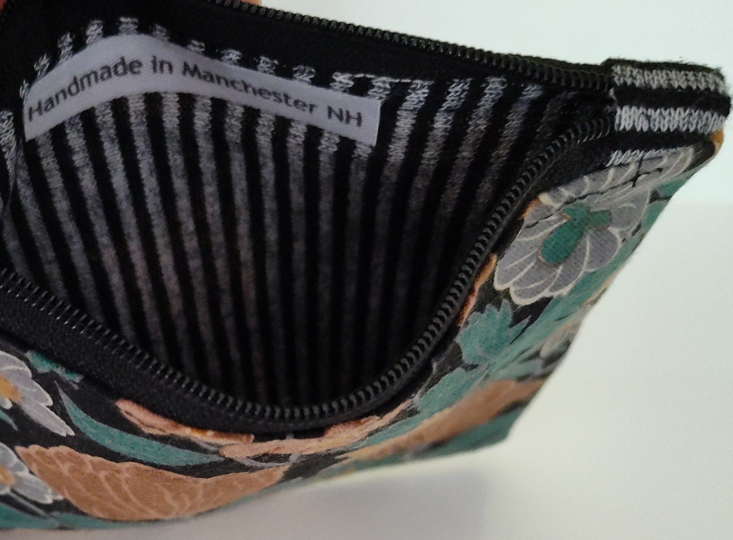 Square Zippered Pouch -- Color Varies