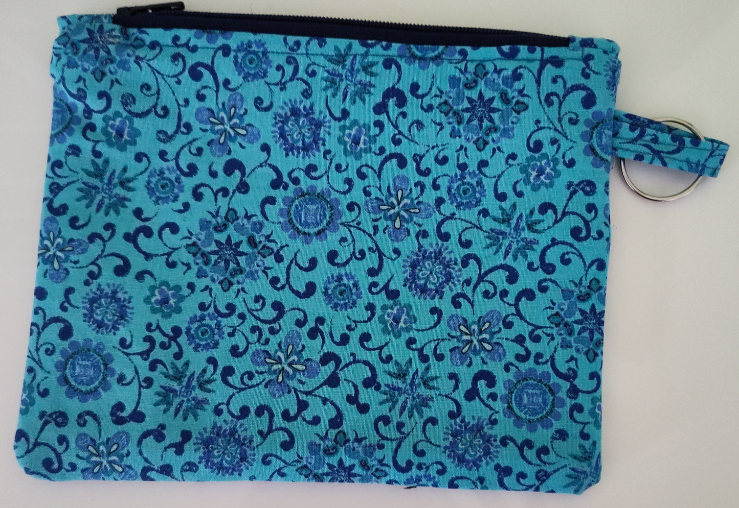 Square Zippered Pouch -- Color Varies