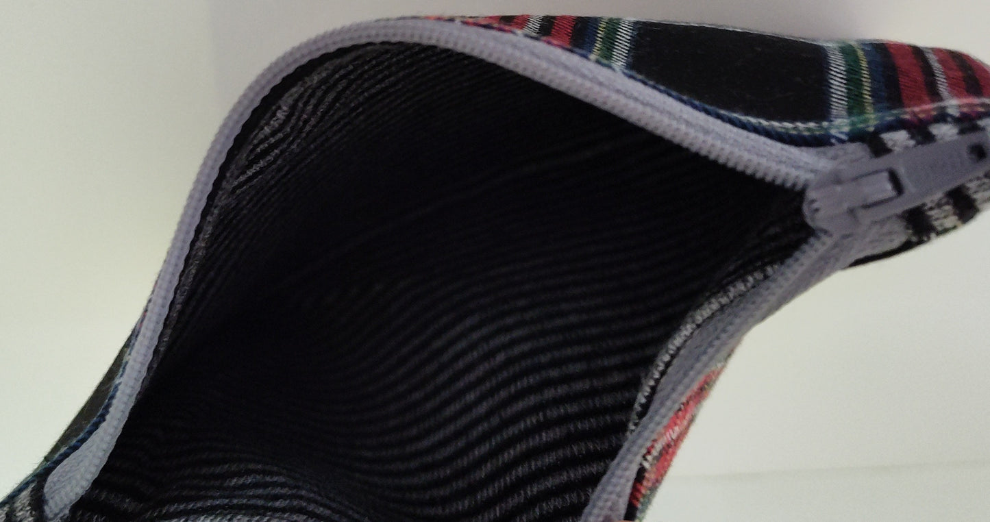 Small Tabbed Zippered Pouch