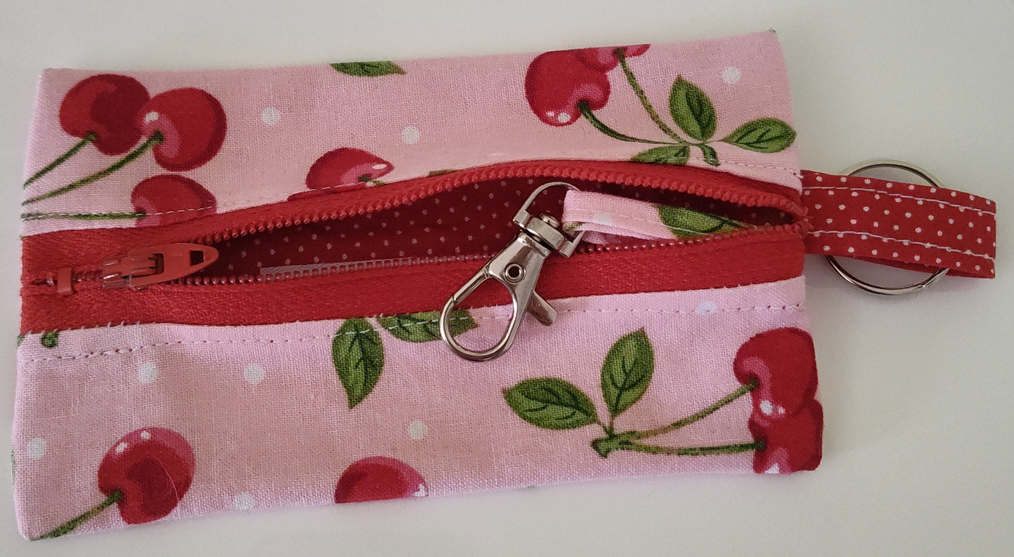 Cherry Key Pouch