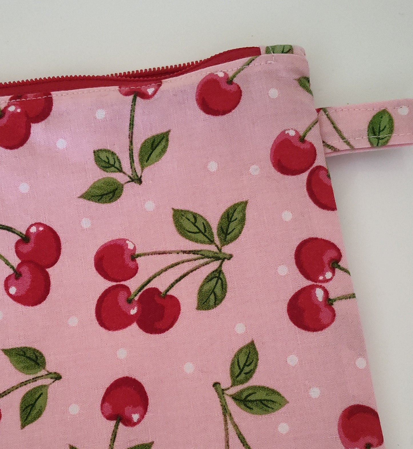 Small Tabbed Zippered Pouch