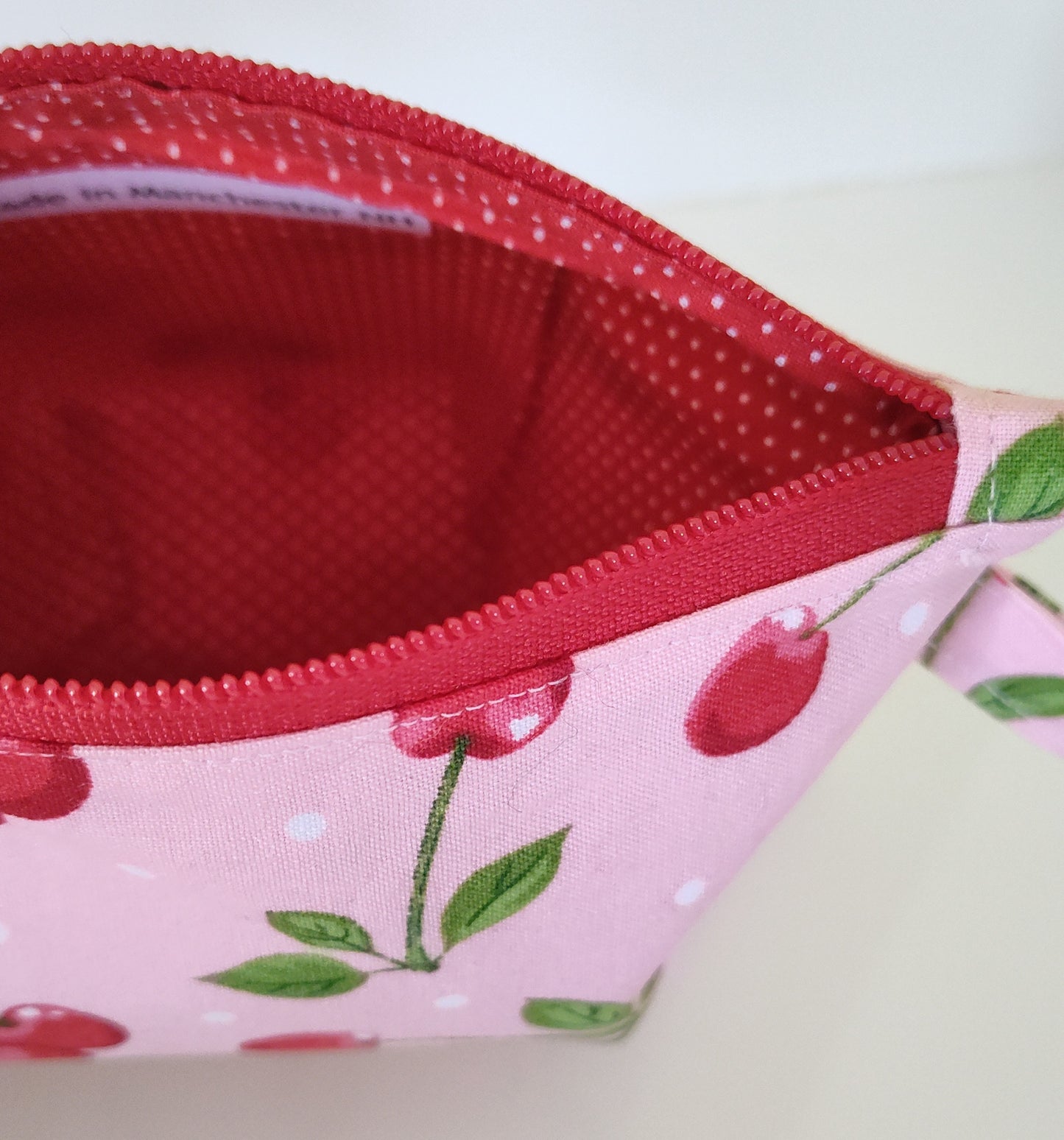 Small Tabbed Zippered Pouch