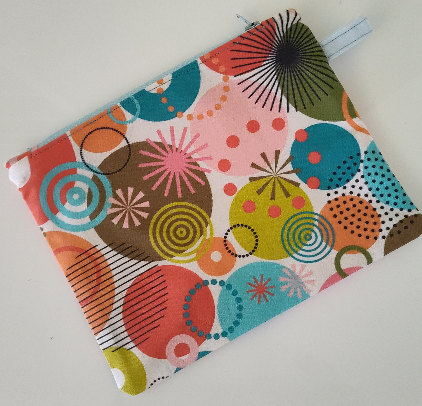 Medium Tabbed Zippered Pouch