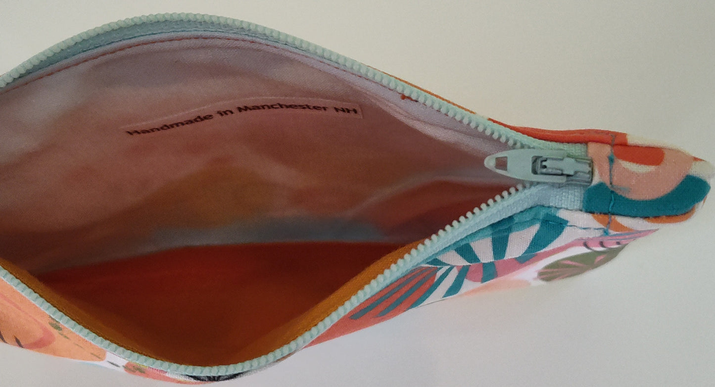 Medium Tabbed Zippered Pouch