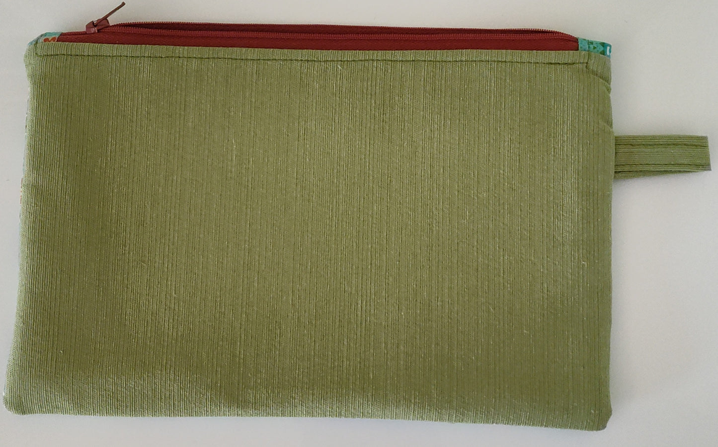 Extra Large Tabbed Zippered Pouch
