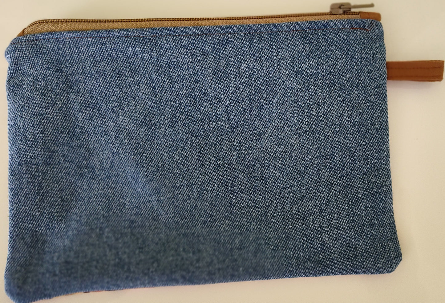 Large Tabbed Zippered Pouch