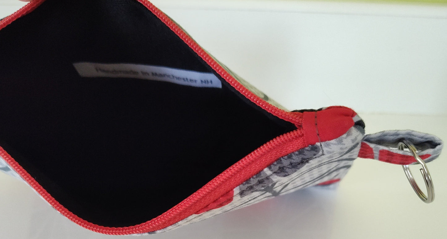 Medium Tabbed Zippered Pouch