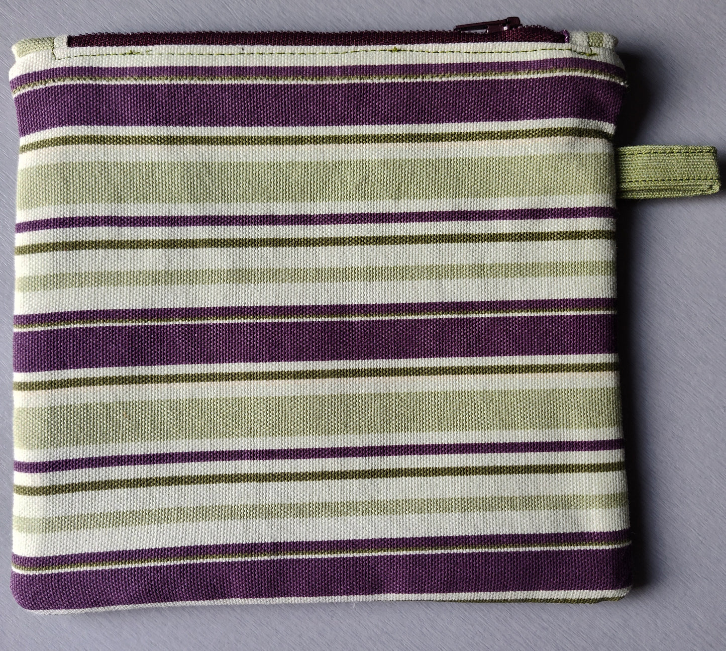 Small Tabbed Zippered Pouch