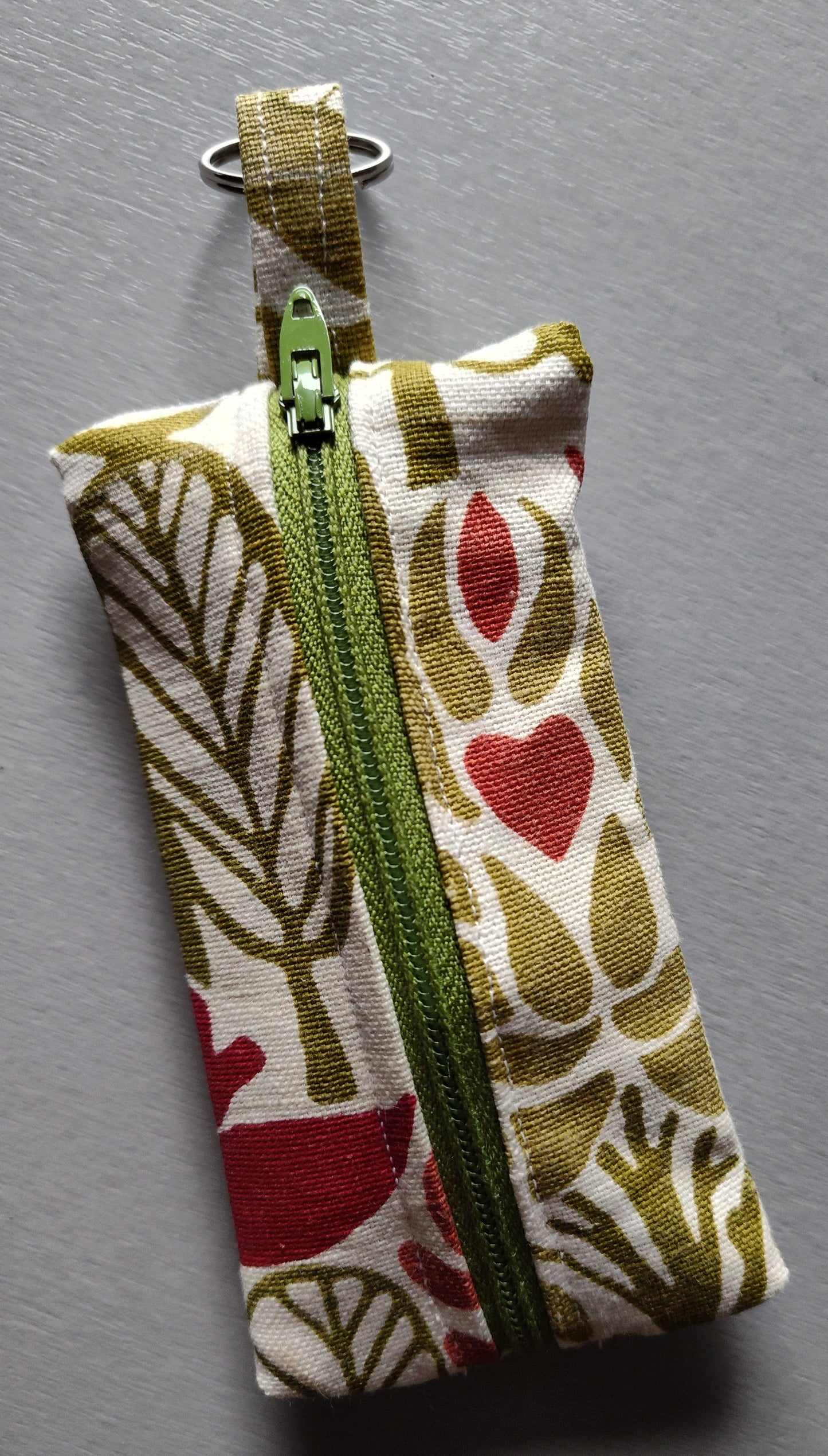 Red Bird Key Pouch