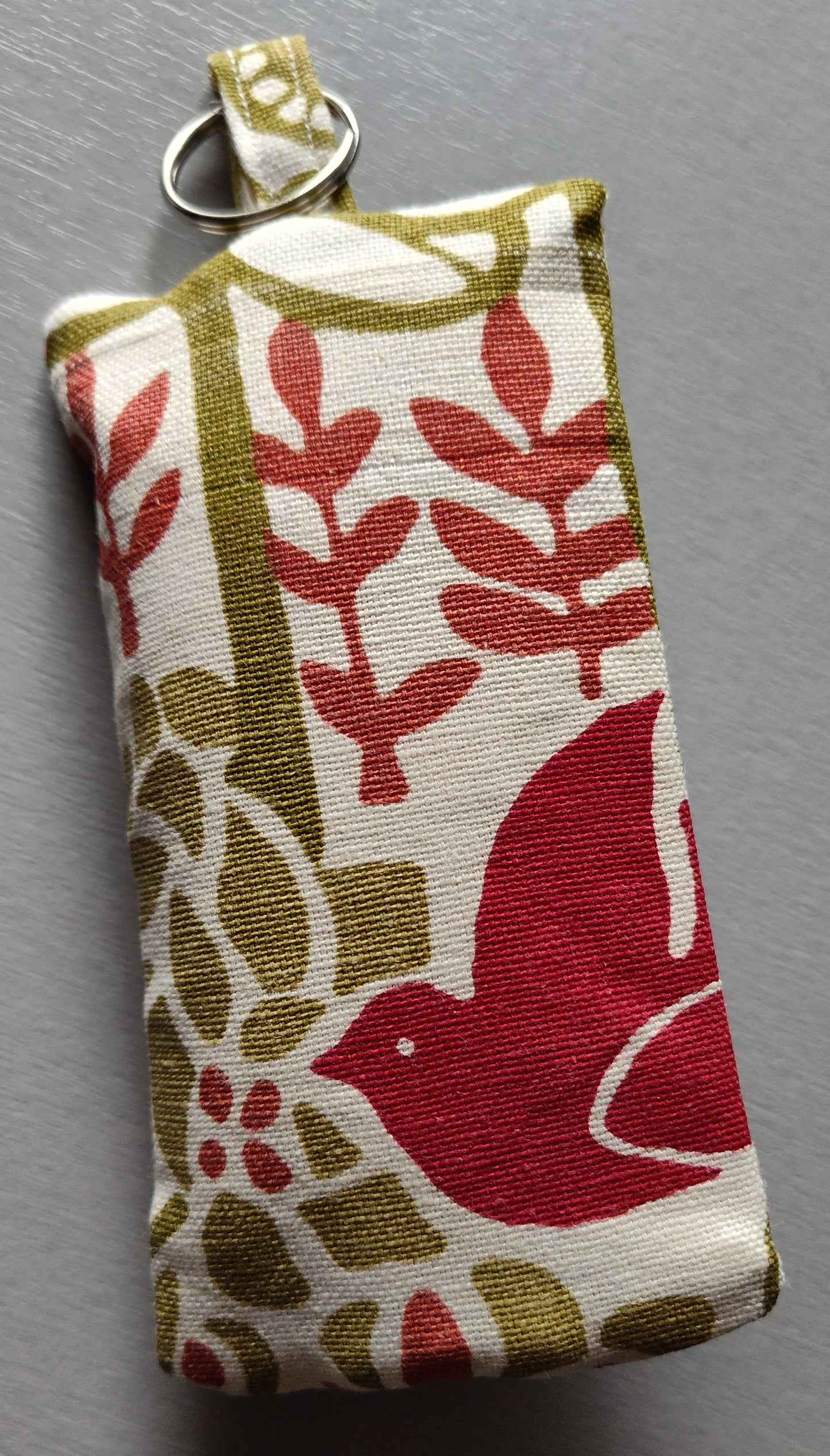 Red Bird Key Pouch