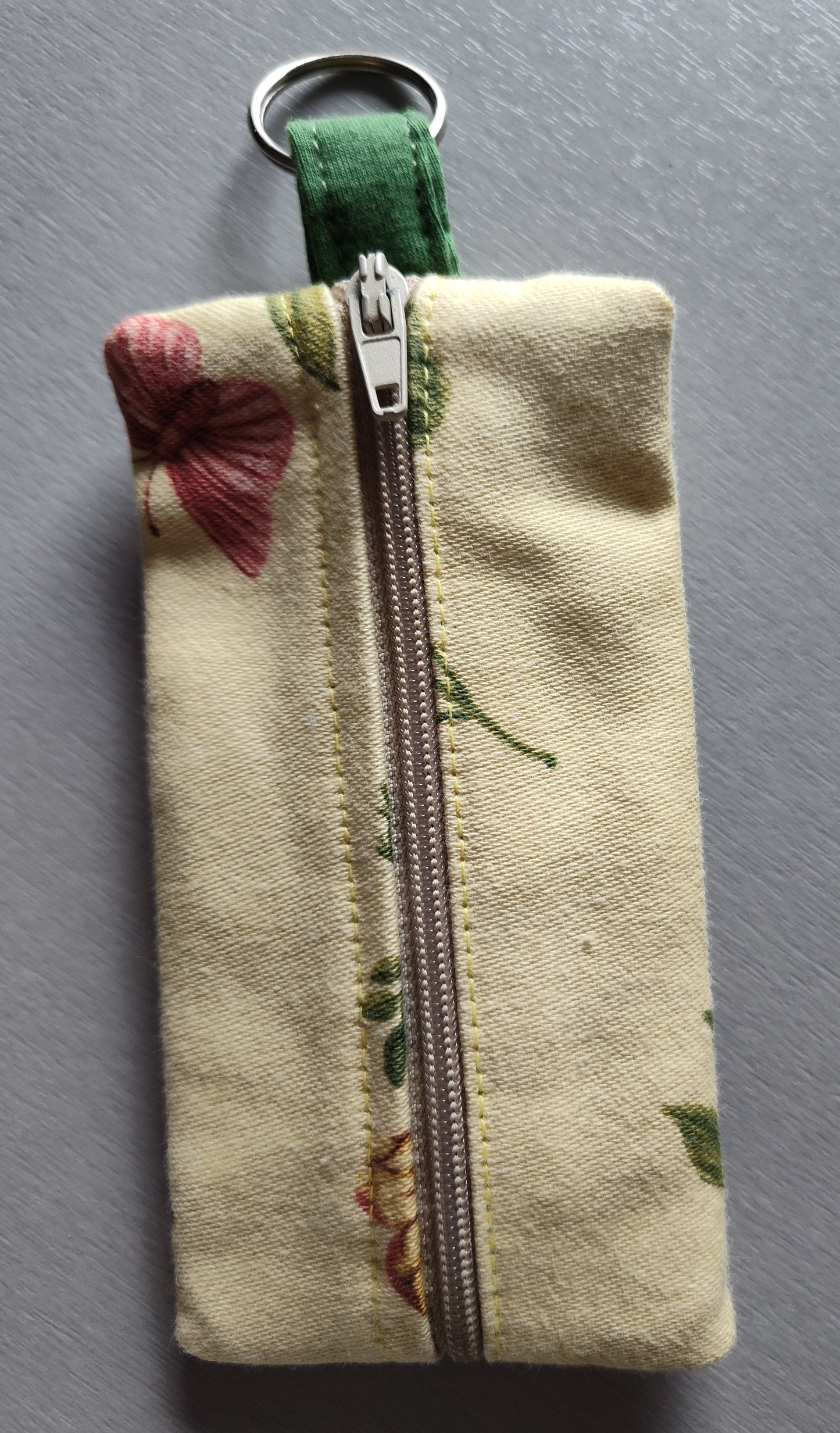 Yellow Nature Key Pouch