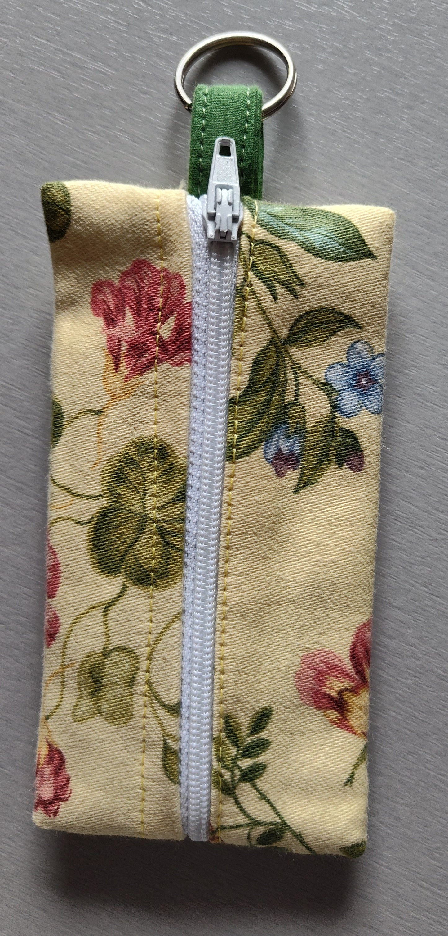 Yellow Nature Key Pouch
