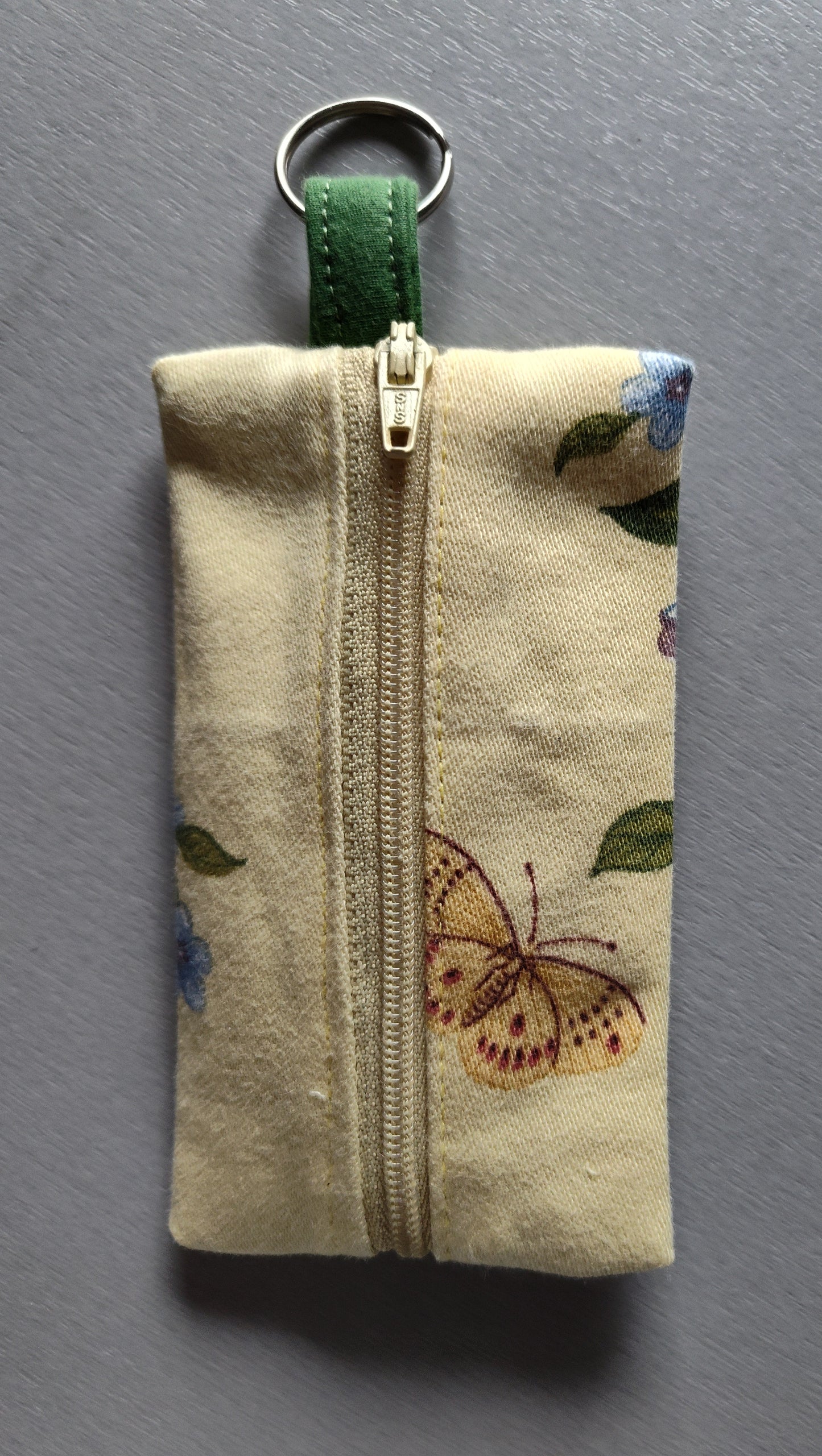 Yellow Nature Key Pouch