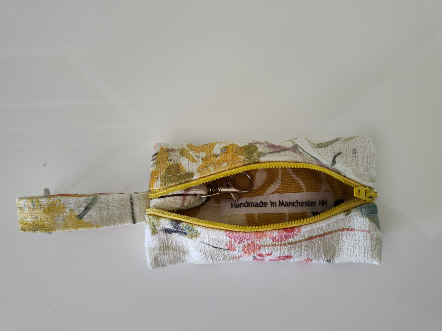 Watercolor Floral Key Pouch