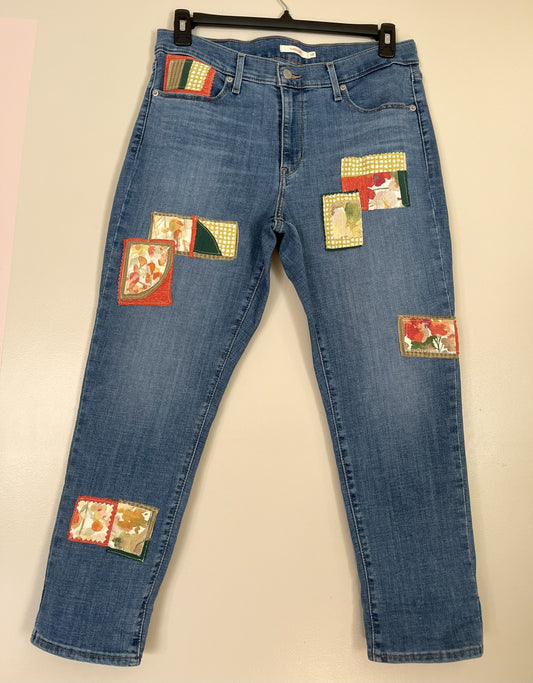 Retro-Inspired Customized Jeans