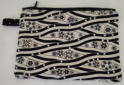Square Zippered Pouch -- Color Varies