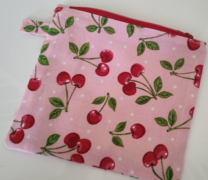 Small Tabbed Zippered Pouch