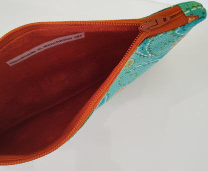 Large Tabbed Zippered Pouch