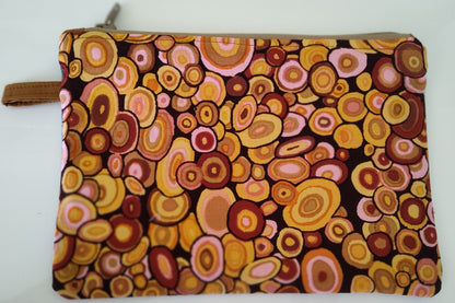 Large Tabbed Zippered Pouch
