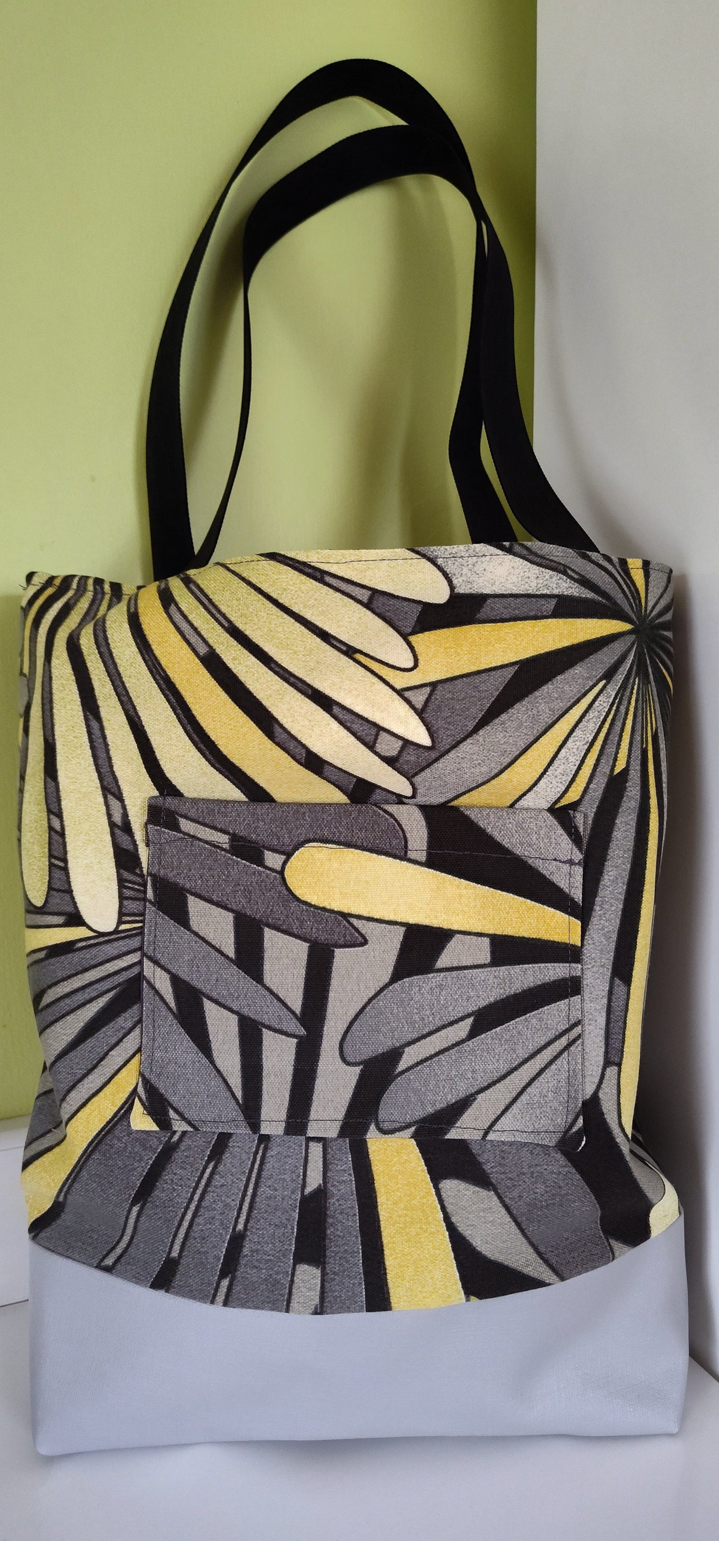 Go Bananas Vinyl-Bottom Tote