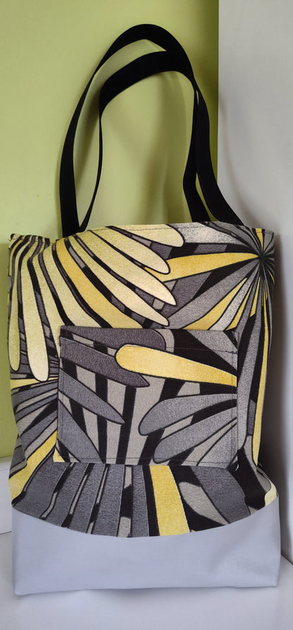 Go Bananas Vinyl-Bottom Tote
