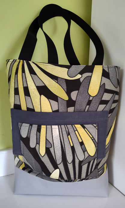 Go Bananas Vinyl-Bottom Tote